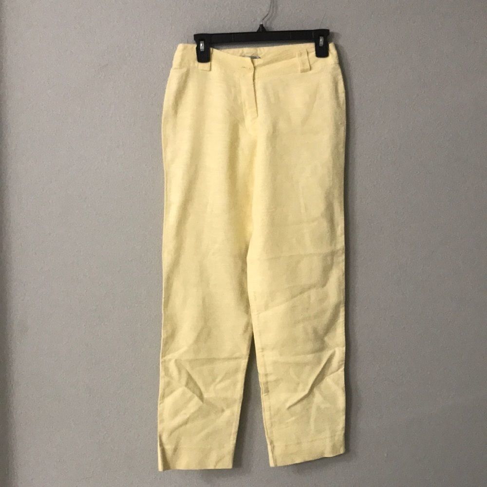 DeMujer women's linen casual dress pant